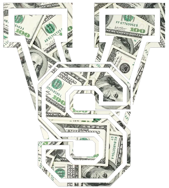 Mississippi Valley State Delta Devils VS Logo Money Print Premium DieCut Vinyl Decal PICK SIZE