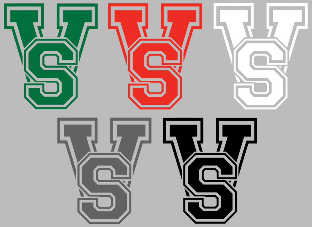 Mississippi Valley State Delta Devils VS Logo Premium DieCut Vinyl Decal PICK COLOR & SIZE