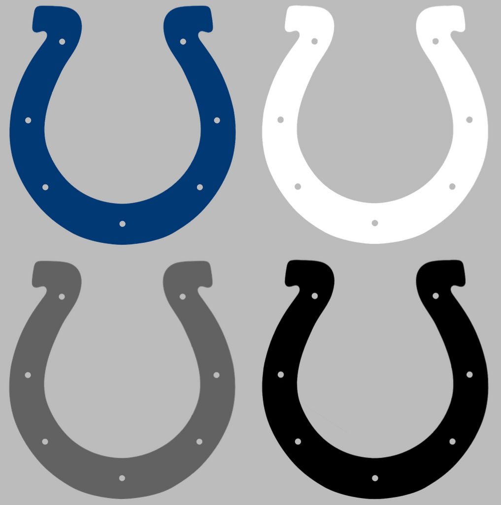 Indianapolis Colts Team Logo Premium DieCut Vinyl Decal PICK COLOR & SIZE