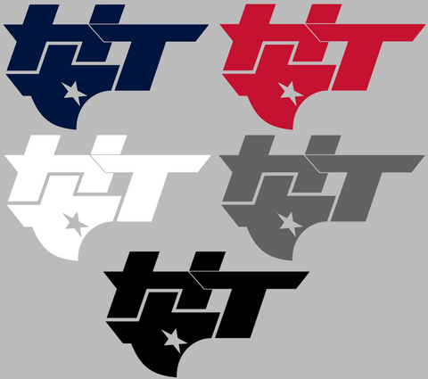 Houston Texans HT Logo Premium DieCut Vinyl Decal PICK COLOR & SIZE