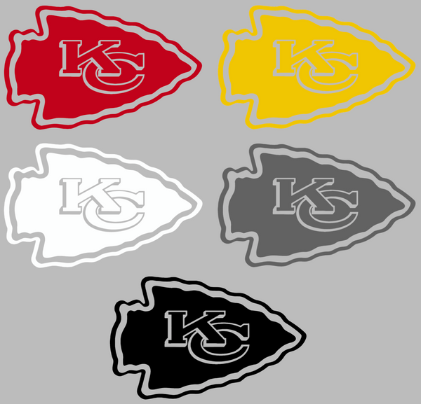 Kansas City Chiefs Team Logo Premium DieCut Vinyl Decal PICK COLOR & SIZE