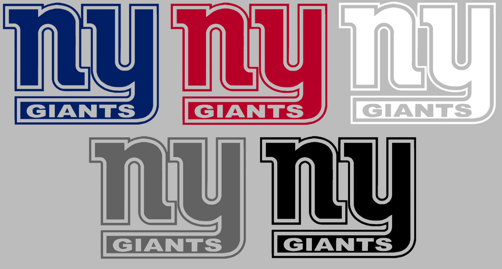 New York Giants Alternate Logo Premium DieCut Vinyl Decal PICK COLOR & SIZE
