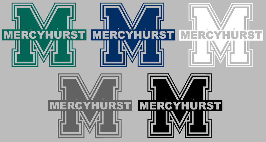 Mercyhurst Lakers Retro Throwback Logo Premium DieCut Vinyl Decal PICK COLOR & SIZE