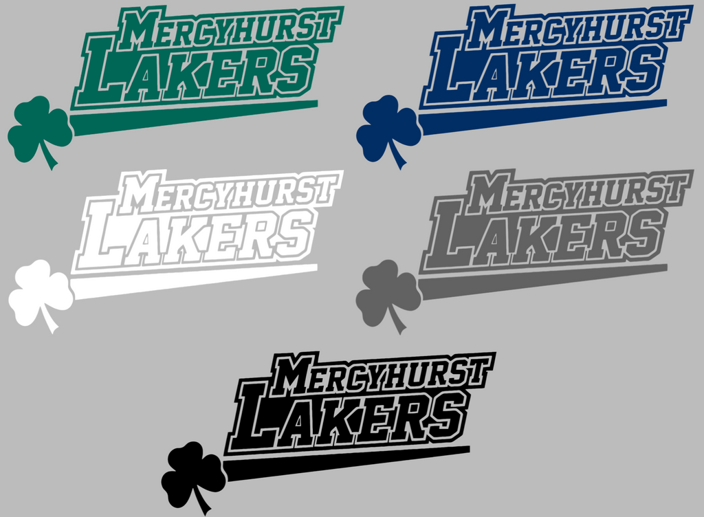 Mercyhurst Lakers Team Logo Premium DieCut Vinyl Decal PICK COLOR & SIZE