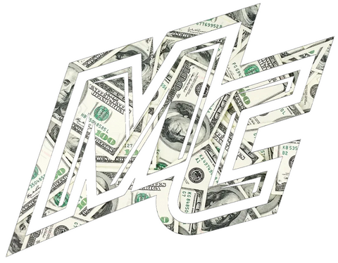 Merrimack Warriors Team Logo Money Print Premium DieCut Vinyl Decal PICK SIZE