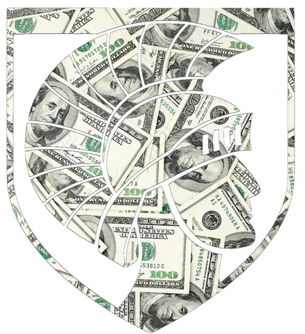 Merrimack Warriors Mascot Logo Money Print Premium DieCut Vinyl Decal PICK SIZE