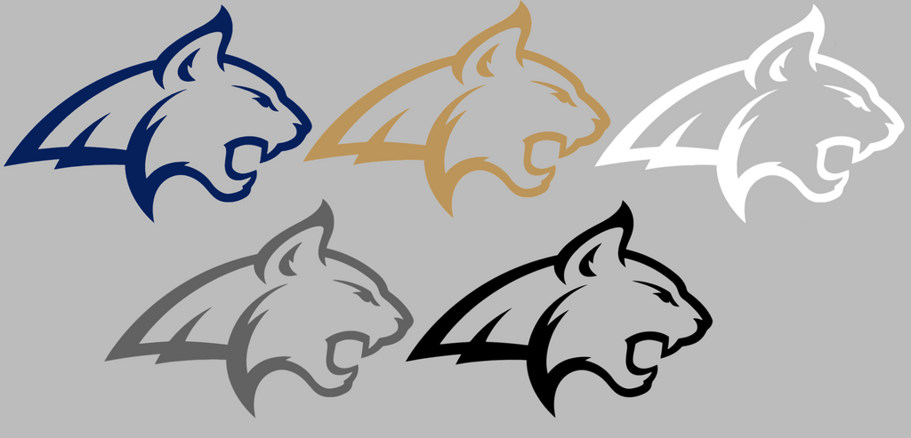 Montana State Bobcats Team Logo Premium DieCut Vinyl Decal PICK COLOR & SIZE