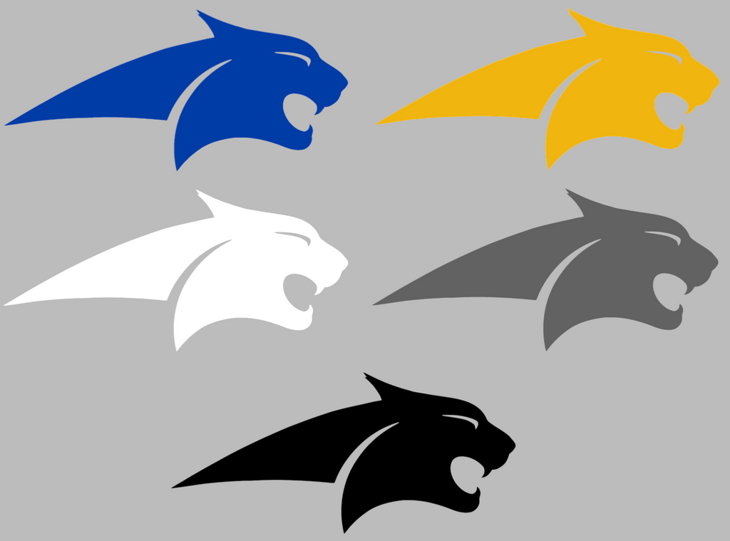 Montana State Bobcats Retro Throwback Logo Premium DieCut Vinyl Decal PICK COLOR & SIZE
