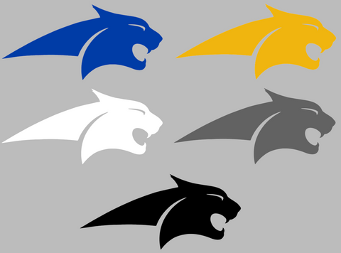 Montana State Bobcats Retro Throwback Logo Premium DieCut Vinyl Decal PICK COLOR & SIZE
