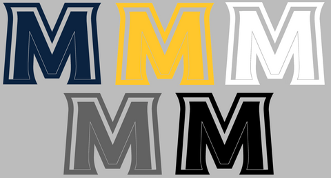 Murray State Racers M Logo Premium DieCut Vinyl Decal PICK COLOR & SIZE