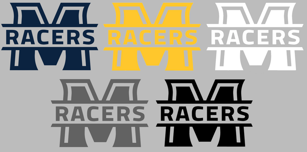 Murray State Racers Alternate M Logo Premium DieCut Vinyl Decal PICK COLOR & SIZE