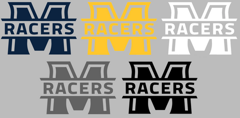 Murray State Racers Alternate M Logo Premium DieCut Vinyl Decal PICK COLOR & SIZE