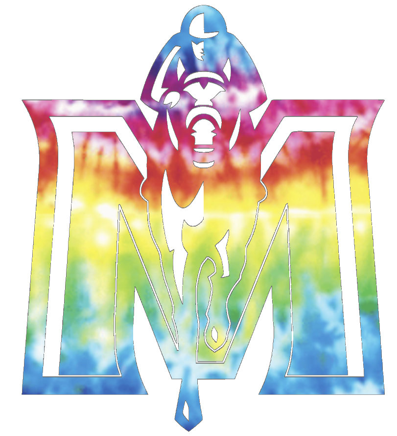 Murray State Racers Team Logo Crucial Catch Cancer Tie Dye Vinyl Decal PICK SIZE