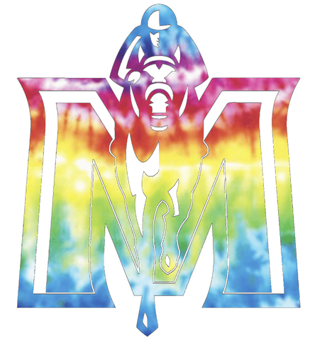 Murray State Racers Team Logo Crucial Catch Cancer Tie Dye Vinyl Decal PICK SIZE