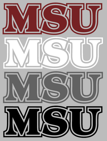 Missouri State Bears MSU Logo Premium DieCut Vinyl Decal PICK COLOR & SIZE
