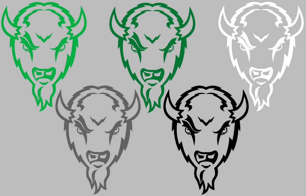 Marshall Thundering Herd Bison Logo Premium DieCut Vinyl Decal PICK COLOR & SIZE