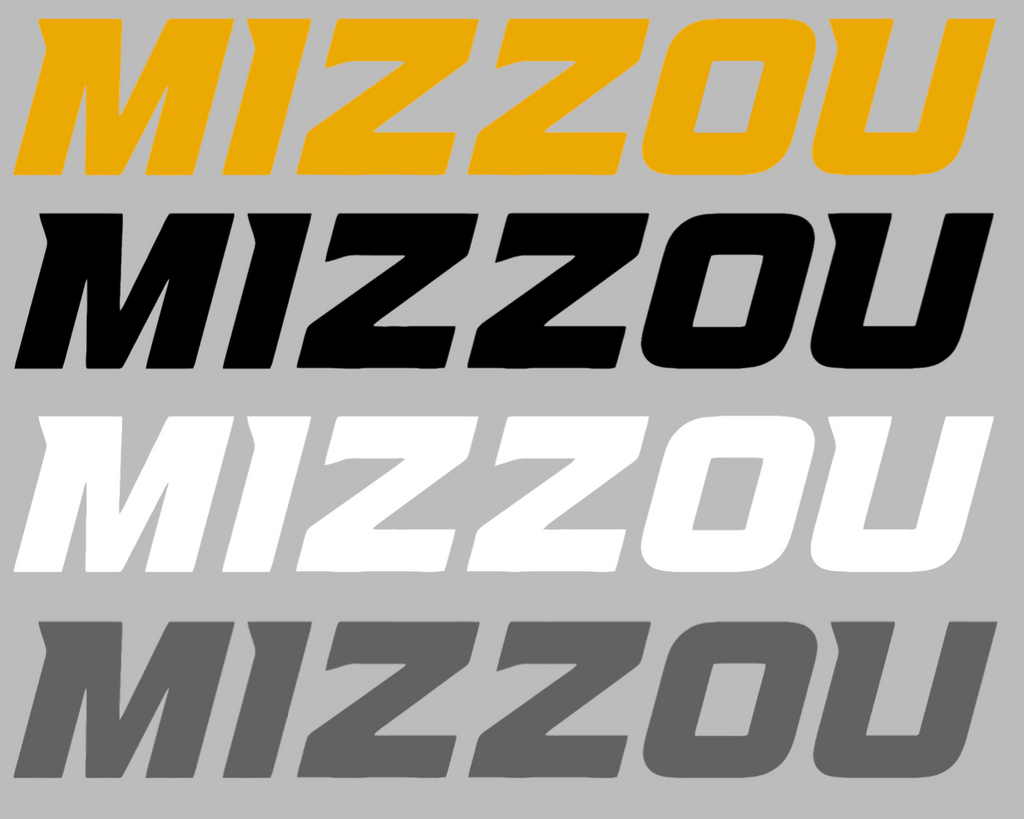 Missouri Tigers Mizzou Logo Premium DieCut Vinyl Decal PICK COLOR & SIZE