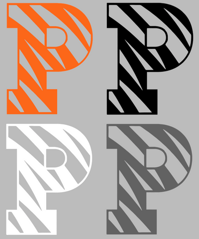 Princeton Tigers Team Logo Premium DieCut Vinyl Decal PICK COLOR & SIZE
