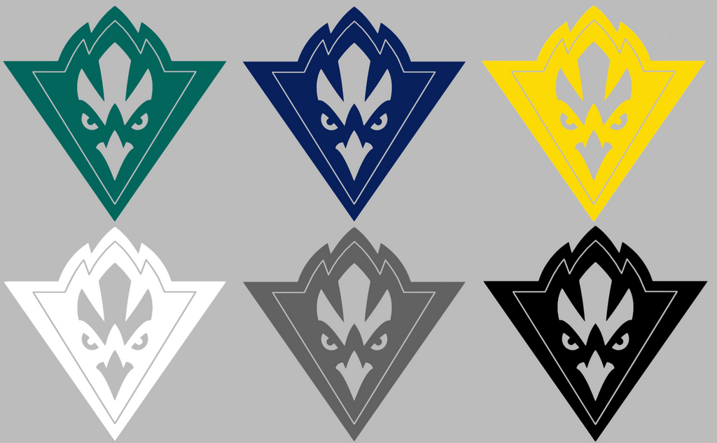 NC Wilmington Seahawks Team Logo Premium DieCut Vinyl Decal PICK COLOR & SIZE