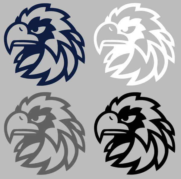 Monmouth Hawks Team Logo Premium DieCut Vinyl Decal PICK COLOR & SIZE