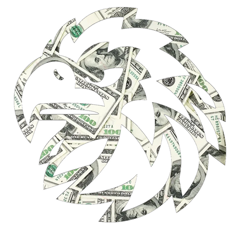 Monmouth Hawks Team Logo Money Print Premium DieCut Vinyl Decal PICK SIZE