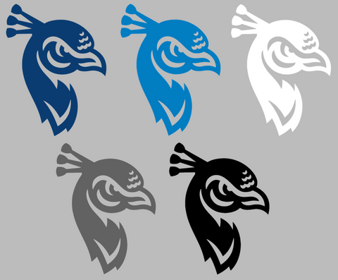 Saint Peters Peacocks Team Logo Premium DieCut Vinyl Decal PICK COLOR & SIZE