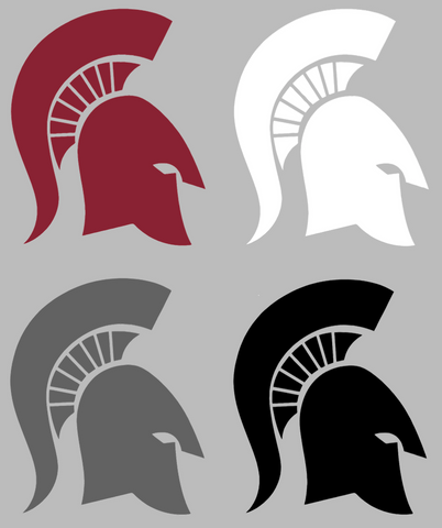 Troy Trojans Retro Throwback Logo Premium DieCut Vinyl Decal PICK COLOR & SIZE