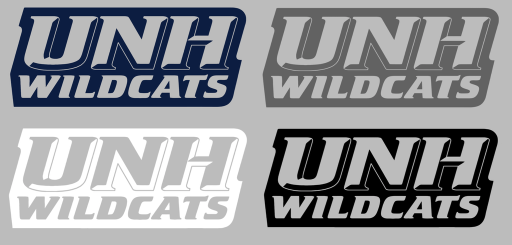 New Hampshire Wildcats Team Name Logo Premium DieCut Vinyl Decal PICK COLOR & SIZE