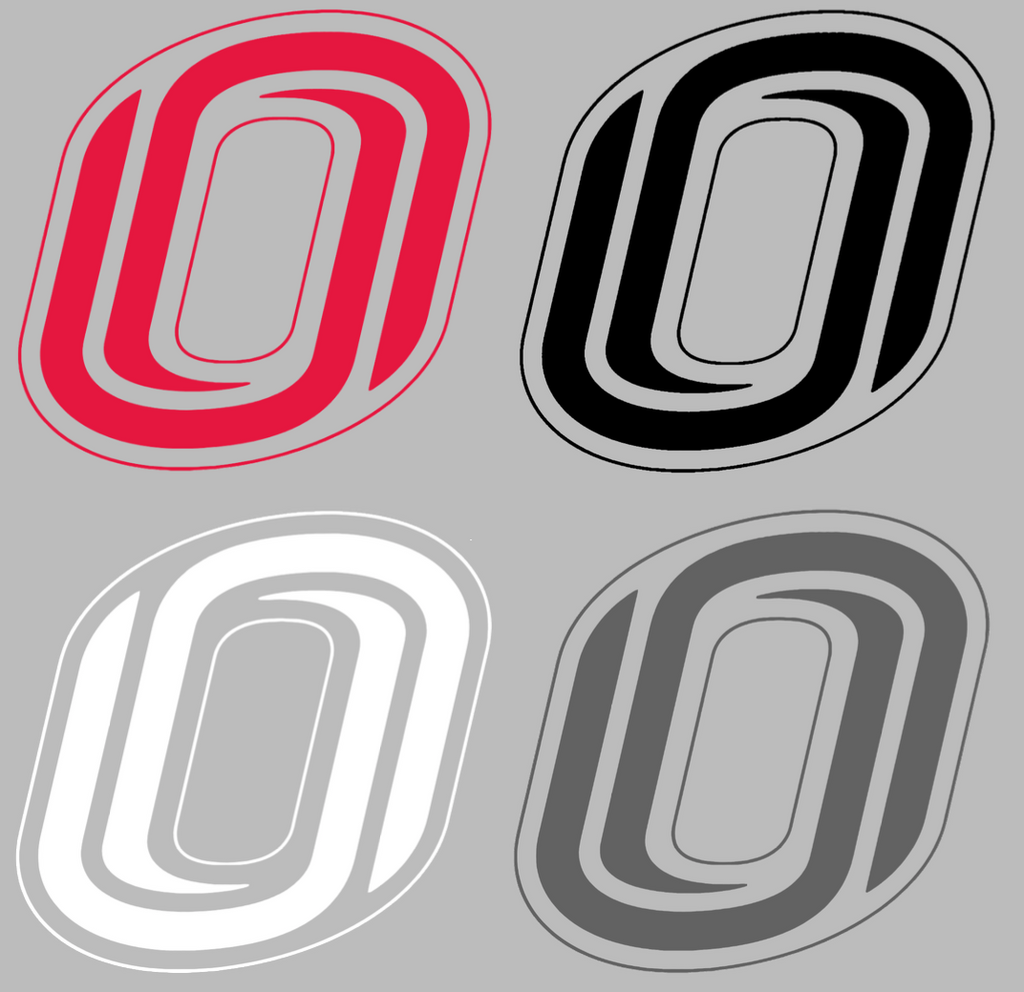 Nebraska Omaha Mavericks Team Logo Premium DieCut Vinyl Decal PICK COLOR & SIZE