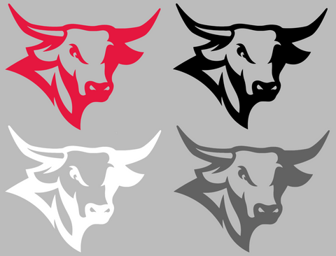 Nebraska Omaha Mavericks Mascot Logo Premium DieCut Vinyl Decal PICK COLOR & SIZE