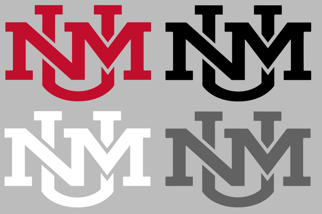 New Mexico Lobos UNM Logo Premium DieCut Vinyl Decal PICK COLOR & SIZE