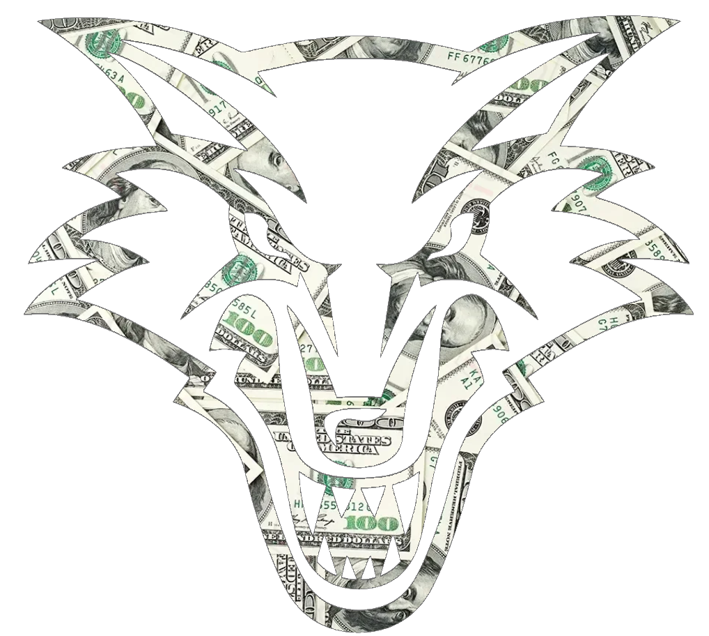 New Mexico Lobos Team Logo Money Print Premium DieCut Vinyl Decal PICK SIZE