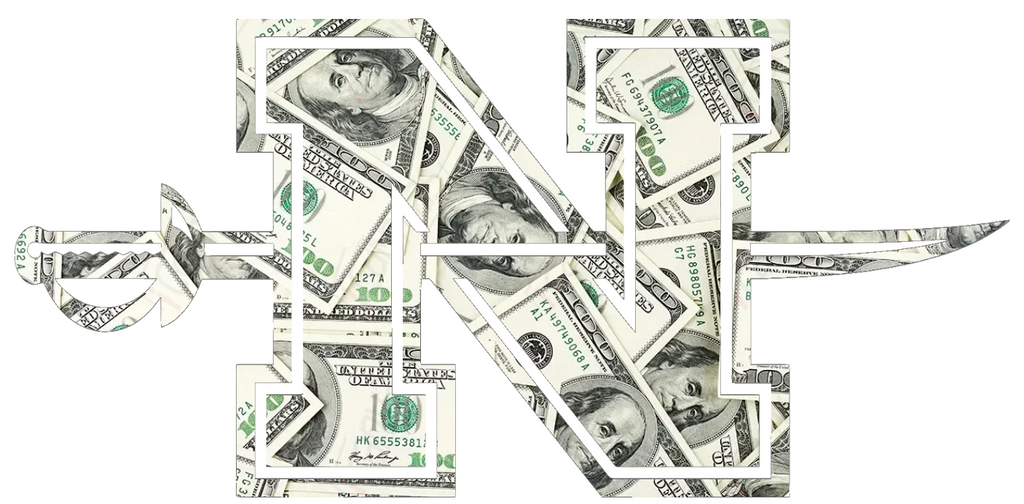 Nicholls State Colonels Money Print Premium DieCut Vinyl Decal PICK SIZE