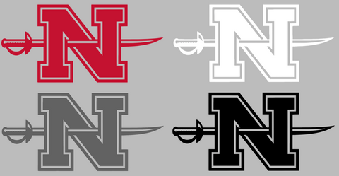 Nicholls State Colonels Team Logo Premium DieCut Vinyl Decal PICK COLOR & SIZE