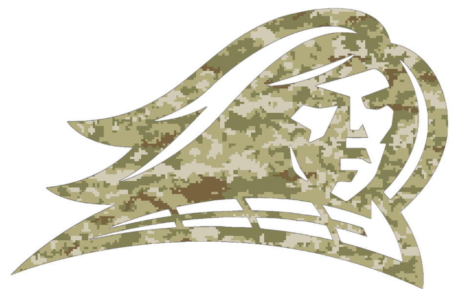 NJIT Highlanders Team Logo Salute to Service Camouflage Camo Vinyl Decal PICK SIZE