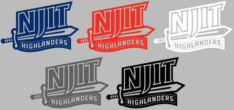 NJIT Highlanders Alternate Logo Premium DieCut Vinyl Decal PICK COLOR & SIZE