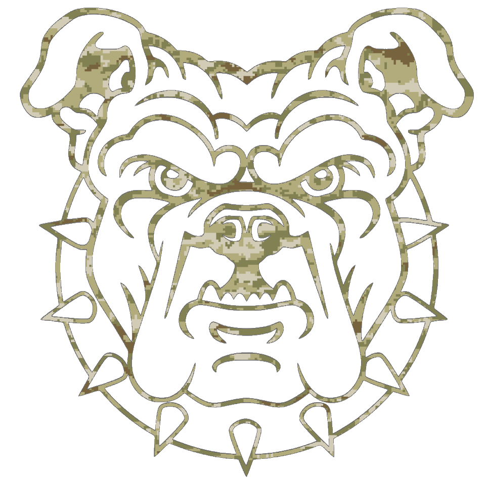 North Carolina AT&T Aggies Alternate Logo Salute to Service Camouflage Camo Vinyl Decal PICK SIZE