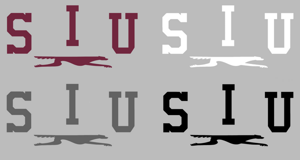 Southern Illinois Salukis Retro Throwback Logo Premium DieCut Vinyl Decal PICK COLOR & SIZE