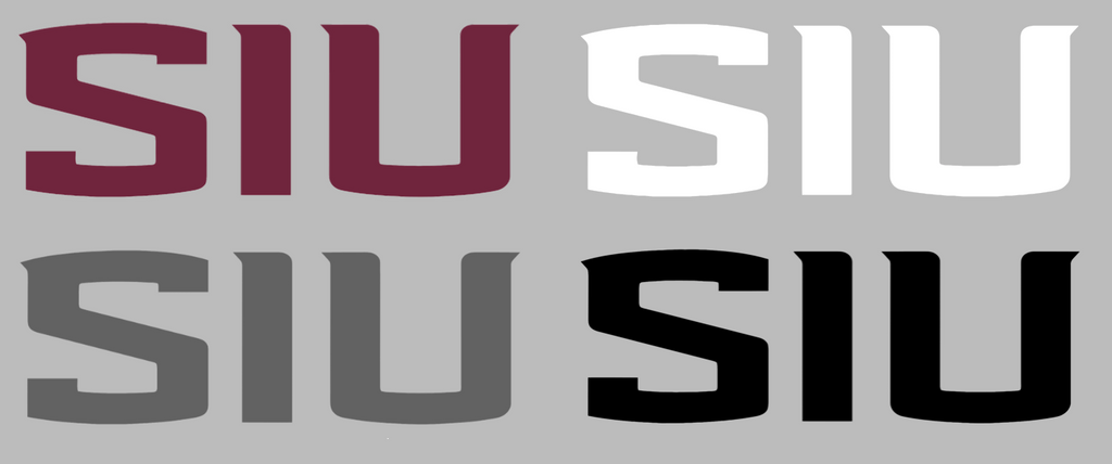 Southern Illinois Salukis SIU Logo Premium DieCut Vinyl Decal PICK COLOR & SIZE