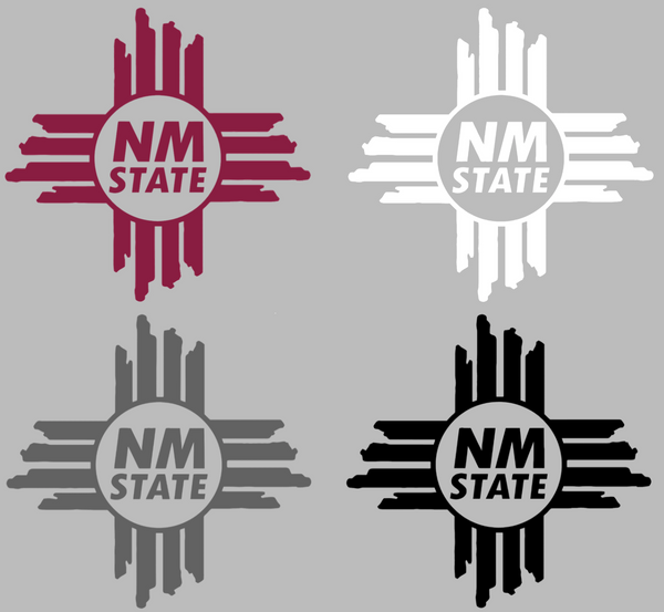 New Mexico State Aggies Zia Logo Premium DieCut Vinyl Decal PICK COLOR & SIZE