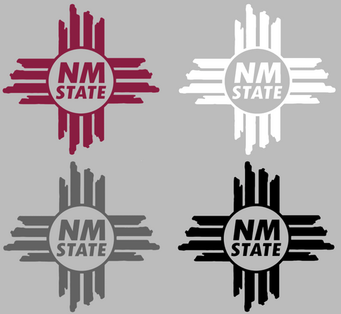 New Mexico State Aggies Zia Logo Premium DieCut Vinyl Decal PICK COLOR & SIZE