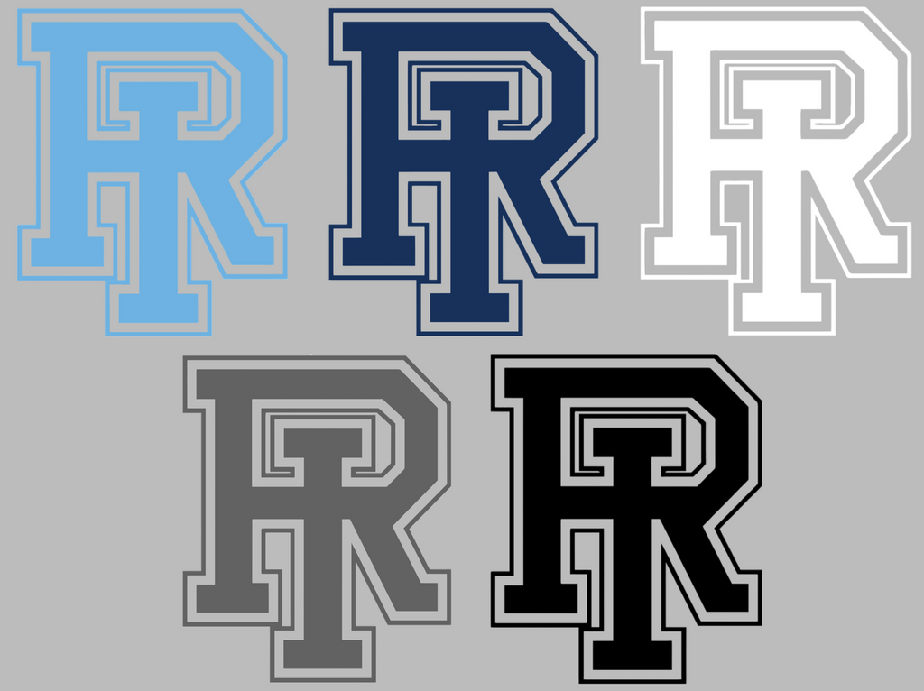 Rhode Island Rams Retro Throwback Logo Premium DieCut Vinyl Decal PICK COLOR & SIZE