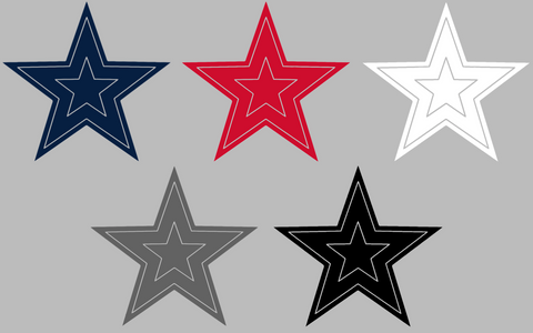 Robert Morris Colonials Star Logo Premium DieCut Vinyl Decal PICK COLOR & SIZE