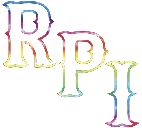RPI Engineers Alternate Logo Crucial Catch Cancer Tie Dye Vinyl Decal PICK SIZE