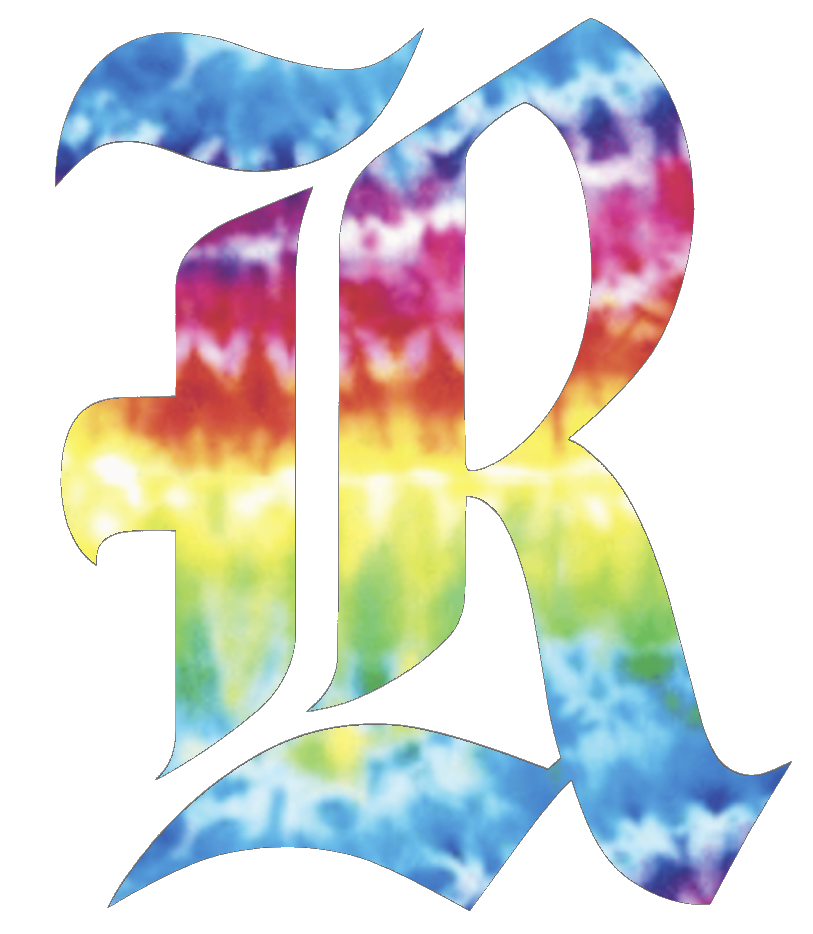 Rice Owls Team Logo Crucial Catch Cancer Tie Dye Vinyl Decal PICK SIZE