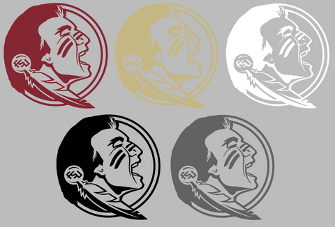 Florida State Seminoles Team Logo Premium DieCut Vinyl Decal PICK COLOR & SIZE
