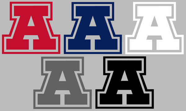 Arizona Wildcats Retro Throwback Logo Premium DieCut Vinyl Decal PICK COLOR & SIZE