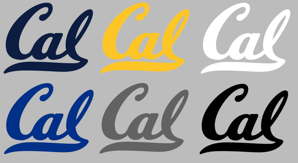 Cal California Golden Bears Team Logo Premium DieCut Vinyl Decal PICK COLOR & SIZE