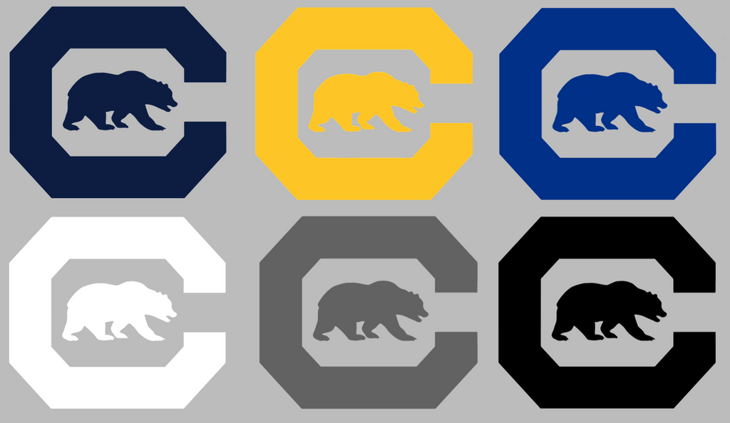Cal California Golden Bears Alternate Logo Premium DieCut Vinyl Decal PICK COLOR & SIZE