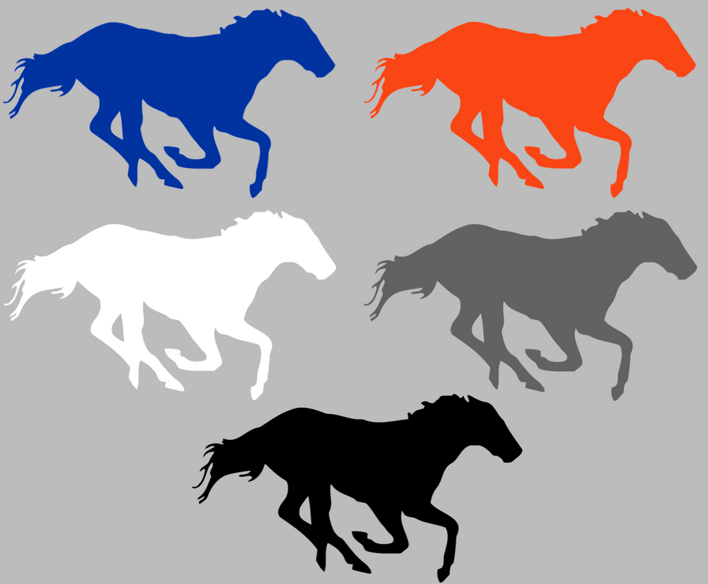 Boise State Broncos Retro Throwback Logo Premium DieCut Vinyl Decal PICK COLOR & SIZE